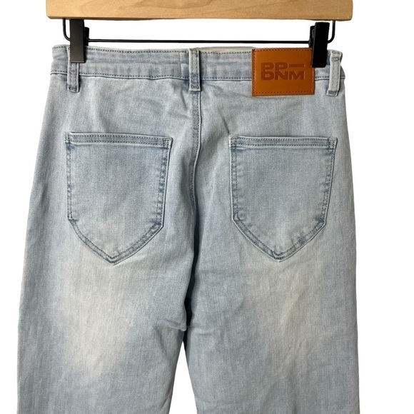 Princess Polly Better With You Flare Jeans Light Wash Denim Size 4 - Picture 6 of 7